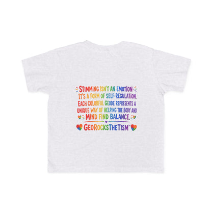 “Chews” Stimming Geode Autism Self Sensory Regulation Toddler Tee