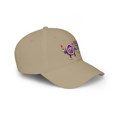 "Geo Flaps with Sticks" Stimming Geode -Autism Self Sensory Regulation Cap