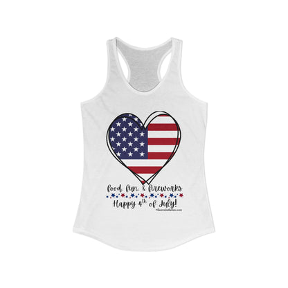All Heart for America Racerback Tank