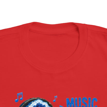"Music Lover" Stimming Geode Autism Self Sensory Regulation Toddler Tee