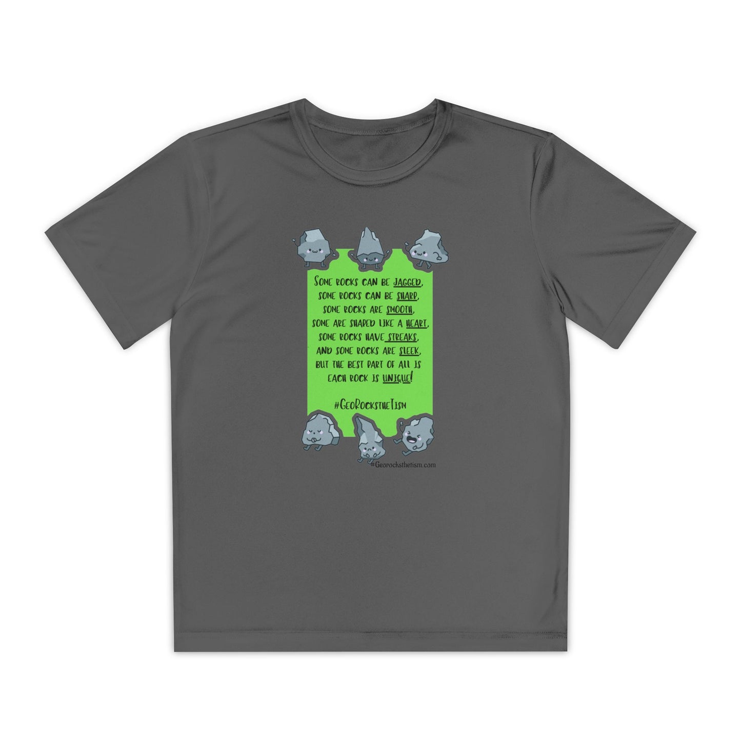Each Rock is Unique Kids' Tee