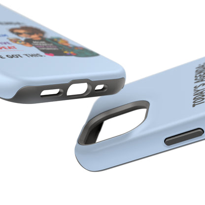 Nurse Mom Magnetic Impact-Resistant Phone Case — "Today's Agenda" Cute ER/Healthcare Gift - Geo Rocks The 'Tism
