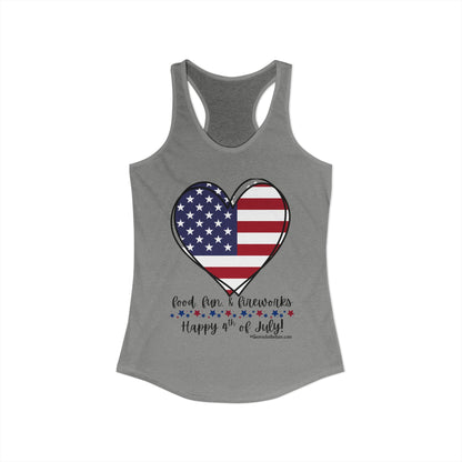 All Heart for America Racerback Tank