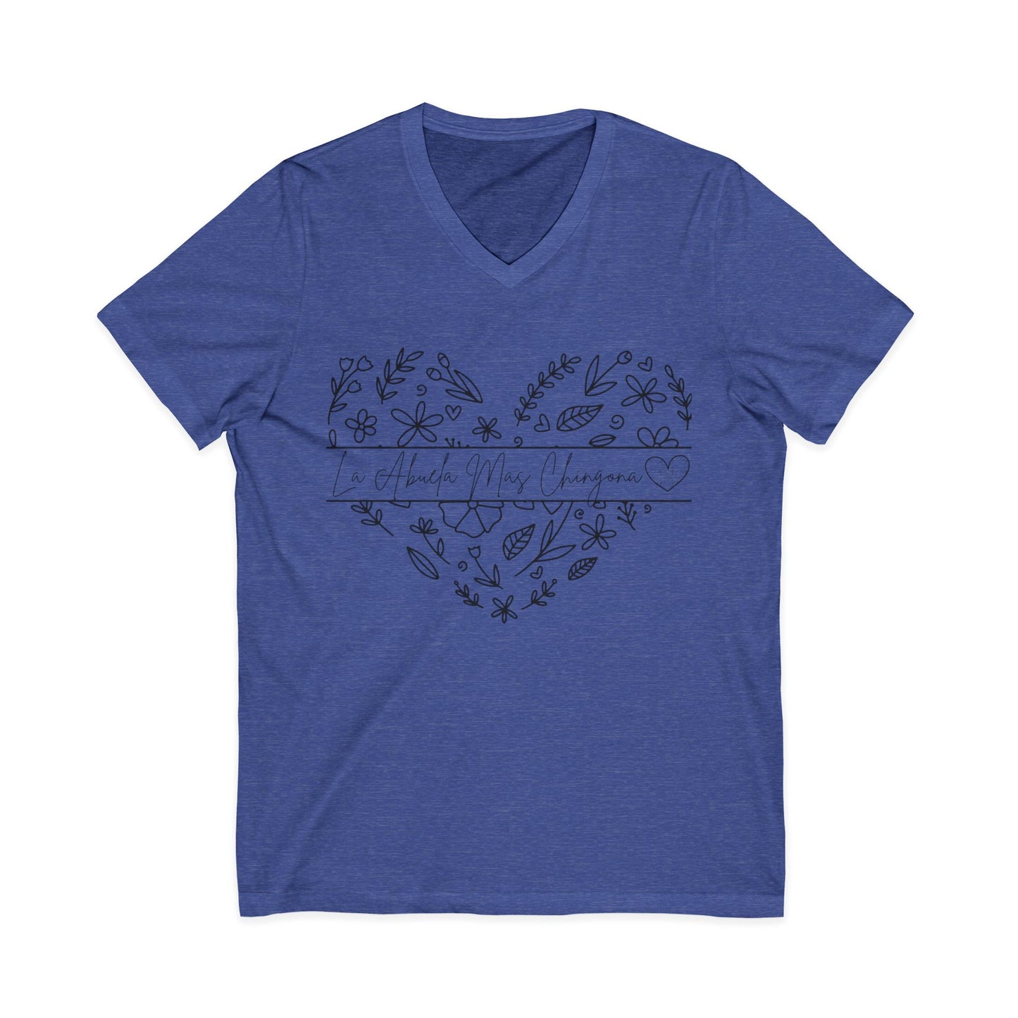 La Abuela Mas Chingona- V-Neck Tee