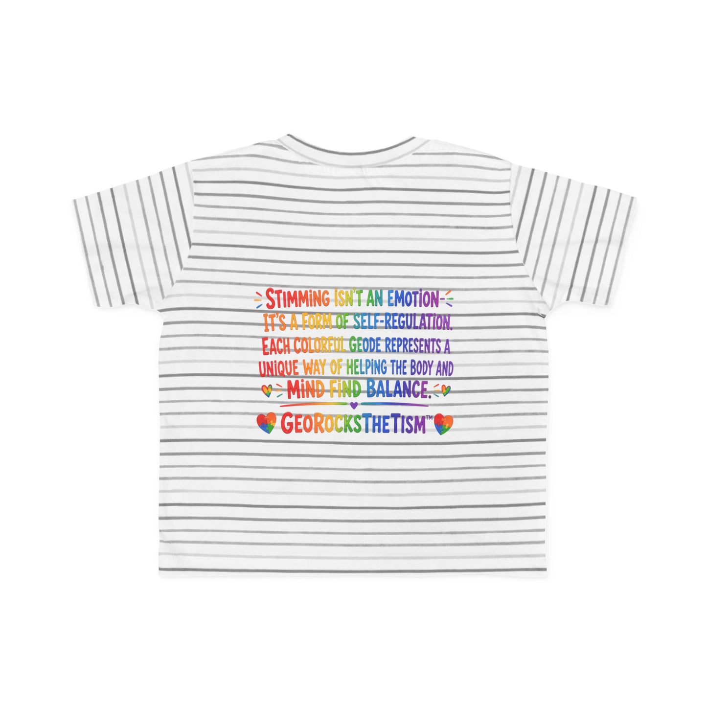 “Rocking” Stimming Geode Autism Self Sensory Regulation Toddler Tee