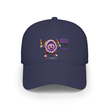 "Geo Flaps with Sticks" Stimming Geode -Autism Self Sensory Regulation Cap