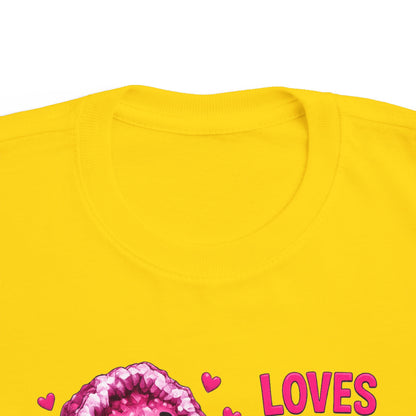 “Loves Soft Things” Stimming Geode Autism Self Sensory Regulation Toddler Tee