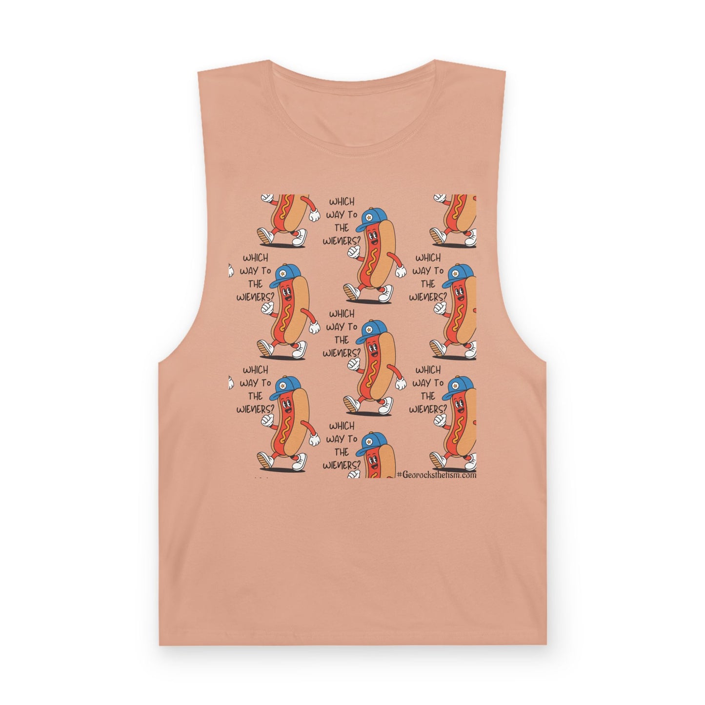 Unisex Hot Dog Era Muscle Tank