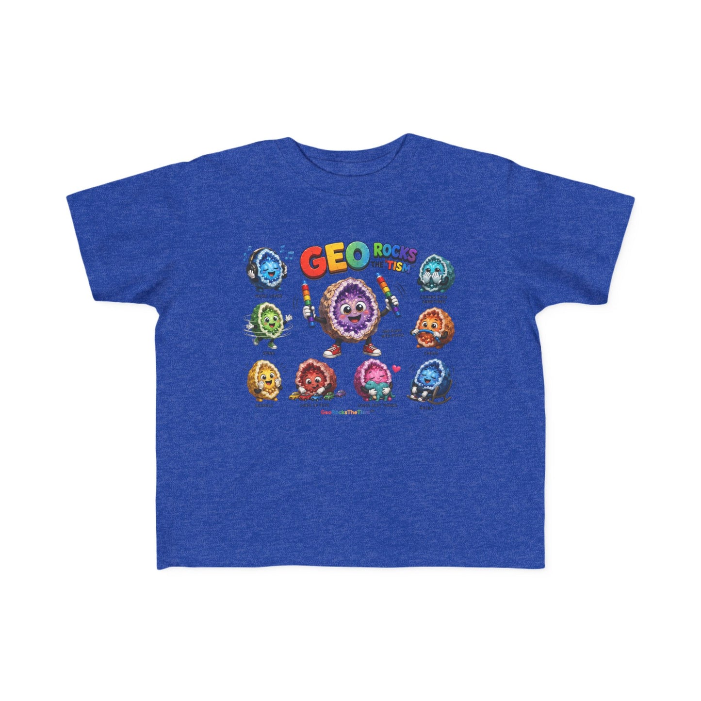 Educational Stimming Geode -Autism Self Sensory Regulation Toddler Tee