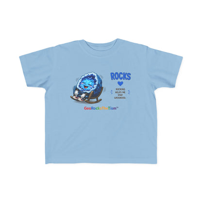 “Rocking” Stimming Geode Autism Self Sensory Regulation Toddler Tee