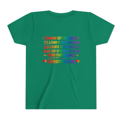 "Music Lover" Stimming Geode-Autism Self Sensory Regulation Youth Tee