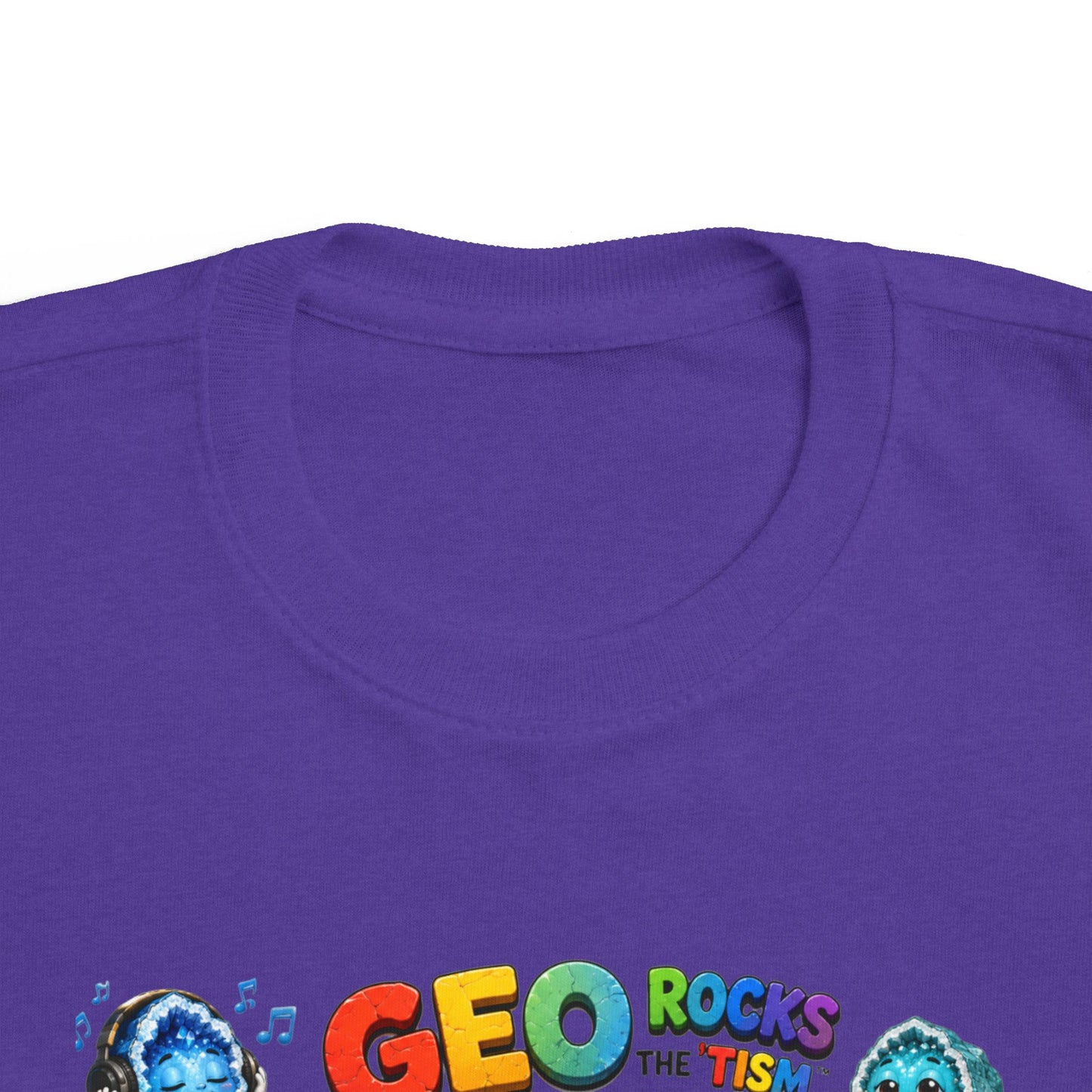Educational Stimming Geode -Autism Self Sensory Regulation Toddler Tee