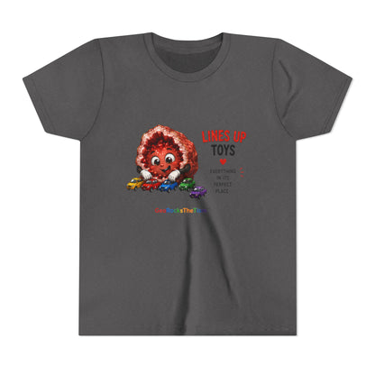 "Lines Up Toys" Stimming Geode -Autism Self Sensory Regulation Youth Tee