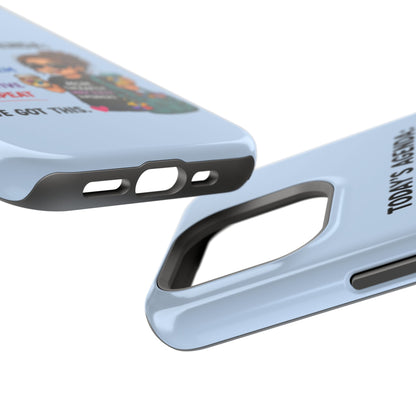 Nurse Mom Magnetic Impact-Resistant Phone Case — "Today's Agenda" Cute ER/Healthcare Gift - Geo Rocks The 'Tism