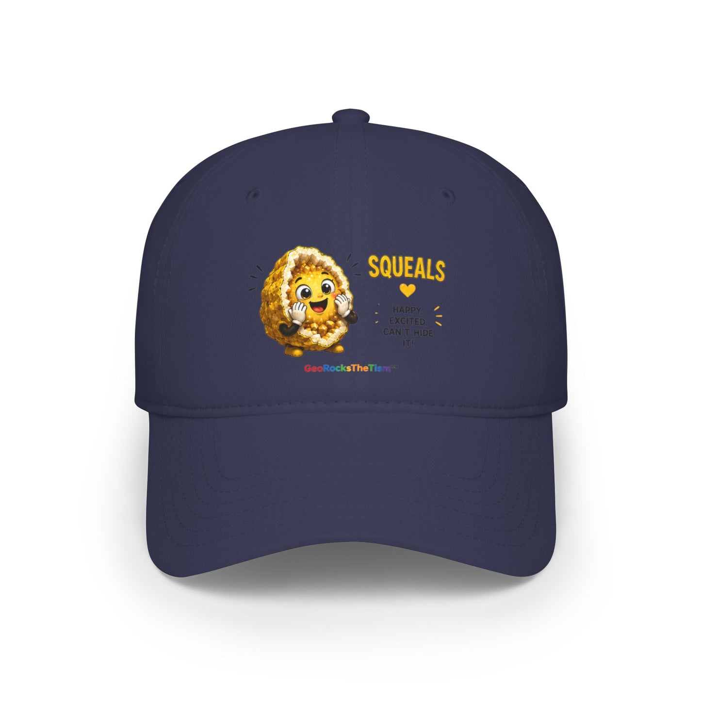 "Squeals" Stimming Geode -Autism Self Sensory Regulation Cap