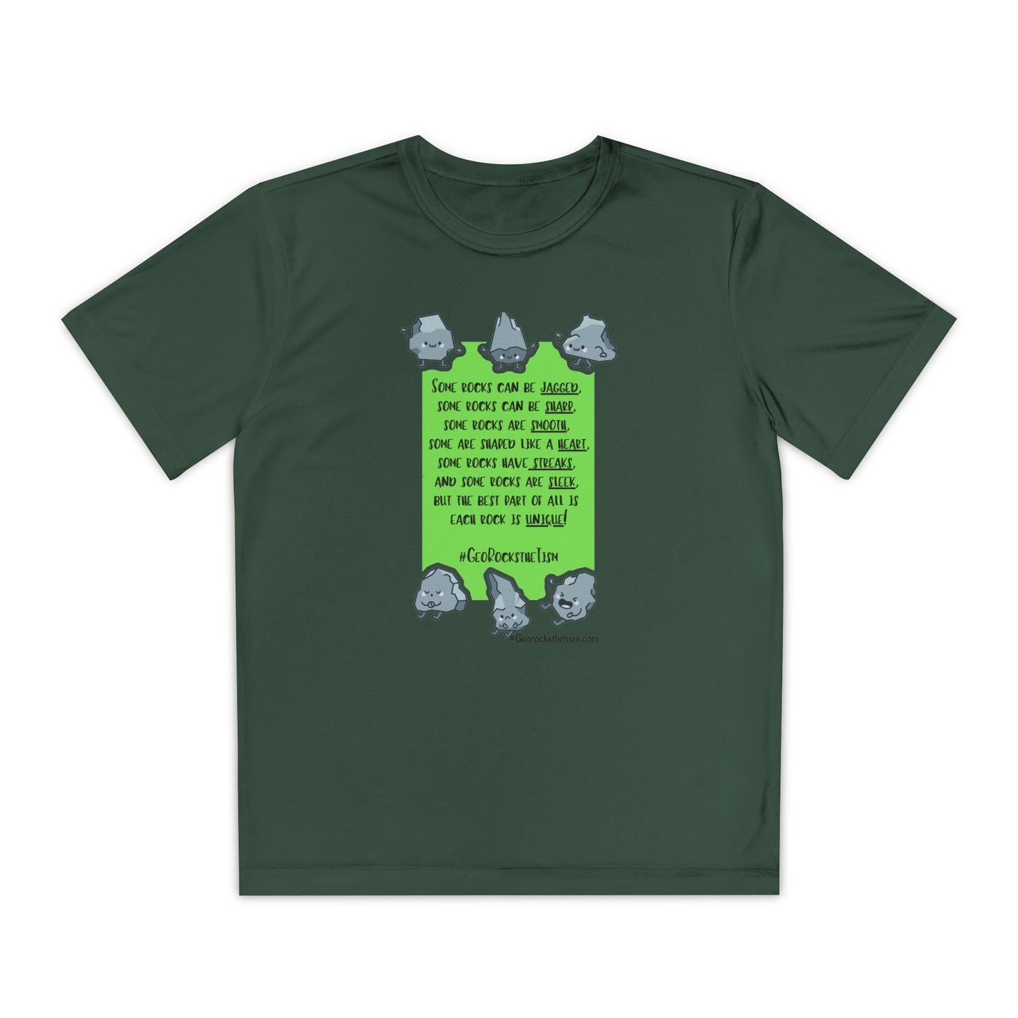 Each Rock is Unique Kids' Tee