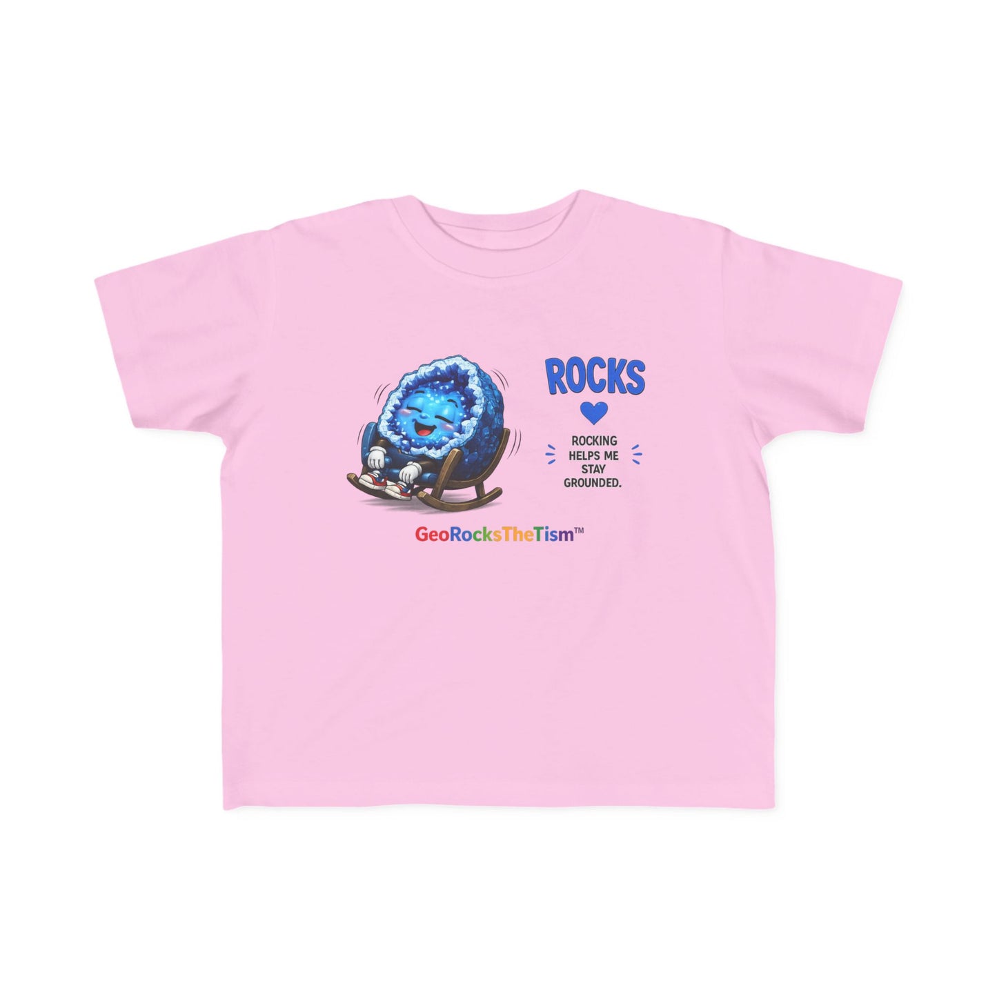 “Rocking” Stimming Geode Autism Self Sensory Regulation Toddler Tee