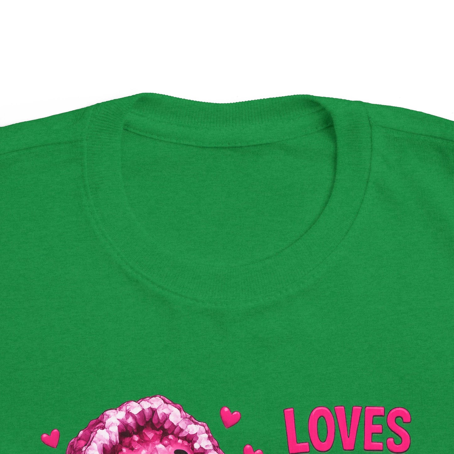 “Loves Soft Things” Stimming Geode Autism Self Sensory Regulation Toddler Tee