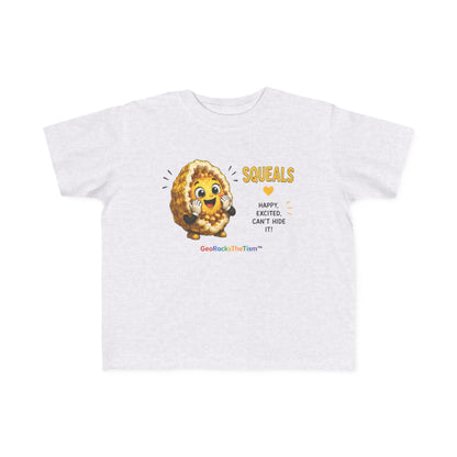 "Squeals" Stimming Geode Autism Self Sensory Regulation Toddler Tee