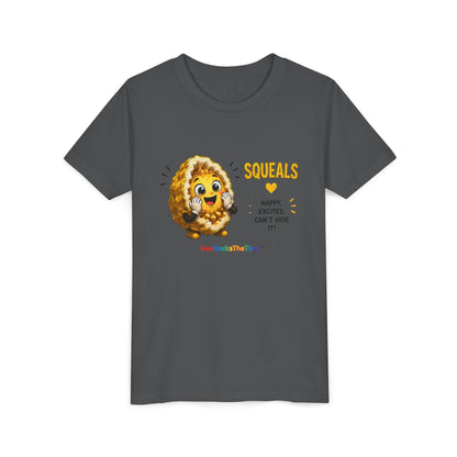“Squeals” Stimming Geode -Autism Self Sensory Regulation Youth Tee