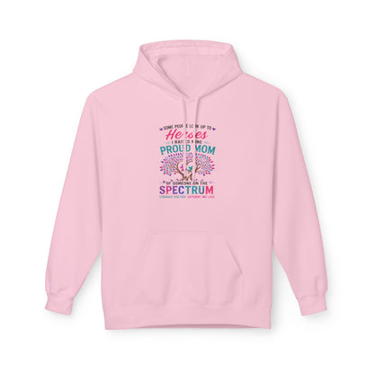 Autism Proud Mom Hoodie — "Heroes Come in All Colors" Comfort Pullover - Geo Rocks The 'Tism