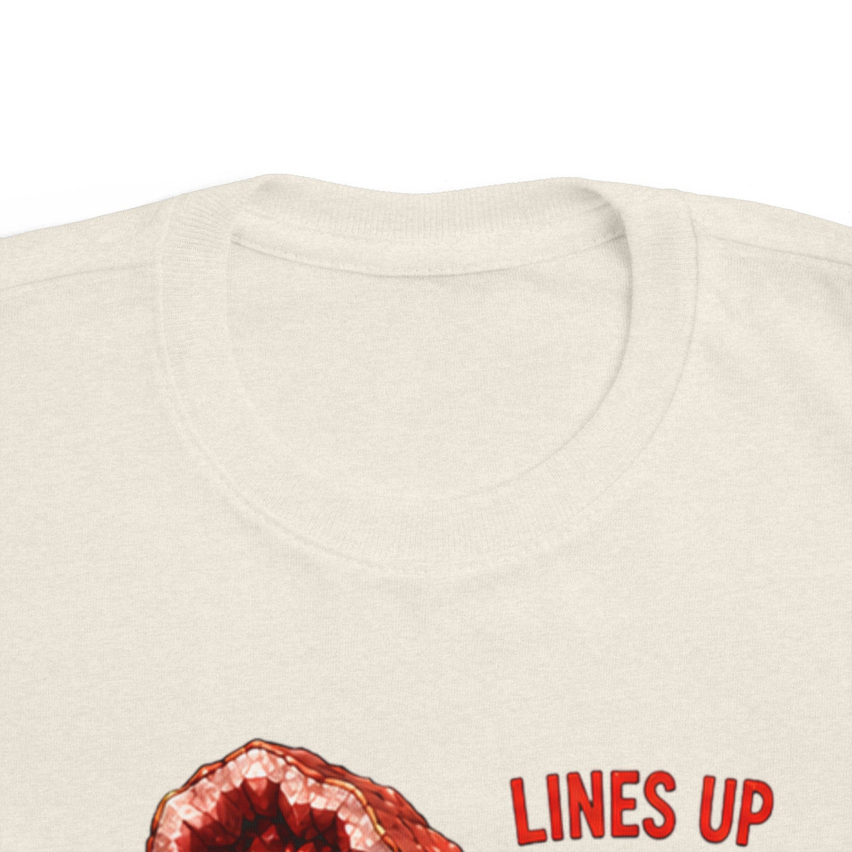 "Lines Up Toys" Stimming Geode Autism Self Sensory Regulation Toddler Tee - Geo Rocks The 'Tism