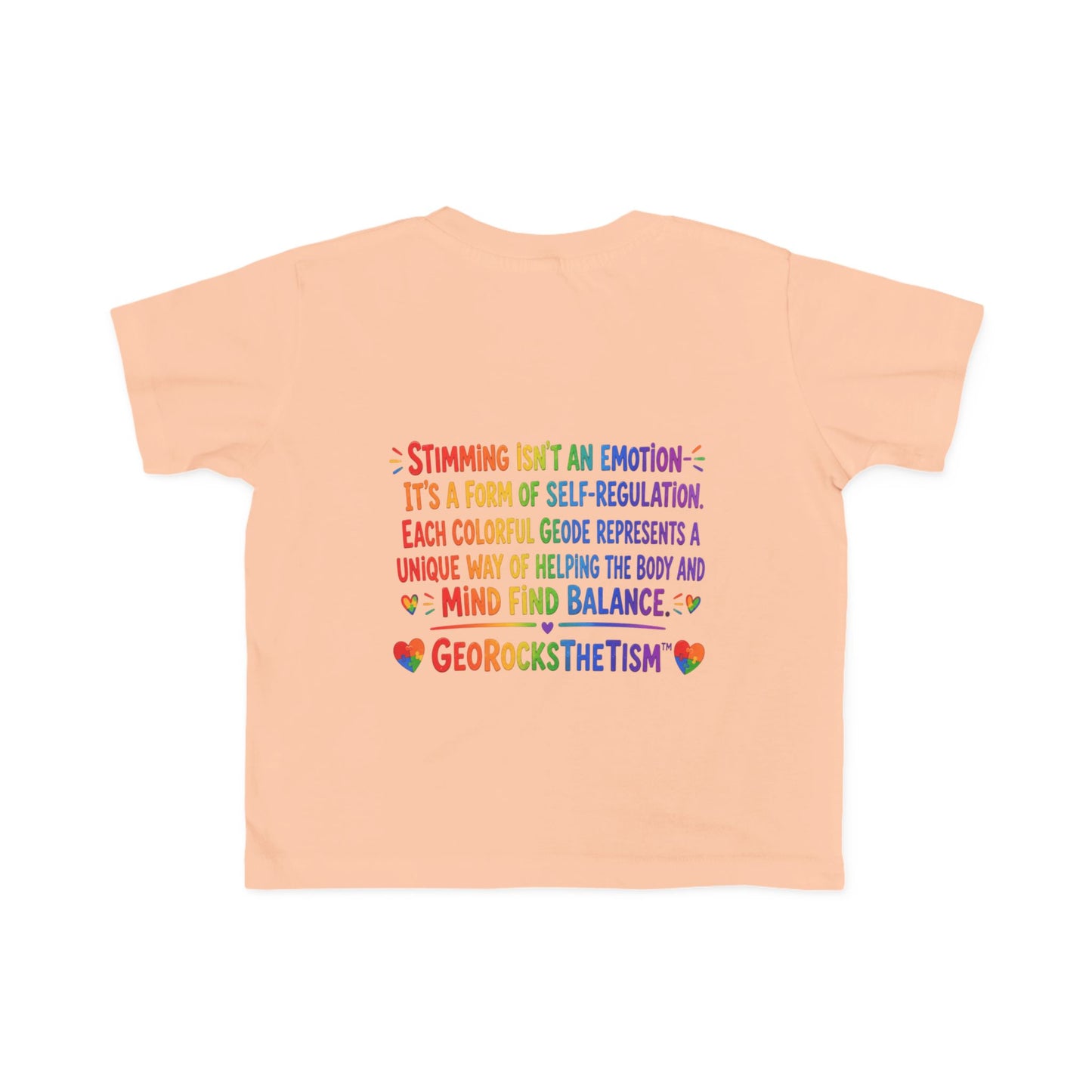 “Chews” Stimming Geode Autism Self Sensory Regulation Toddler Tee