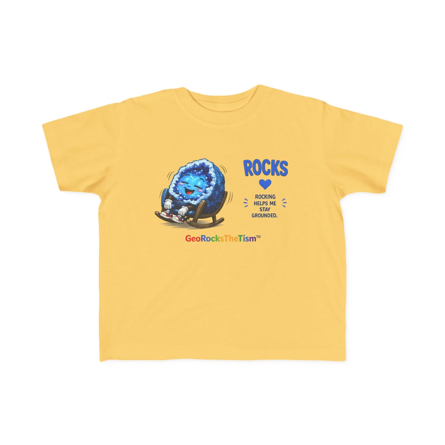 “Rocking” Stimming Geode Autism Self Sensory Regulation Toddler Tee