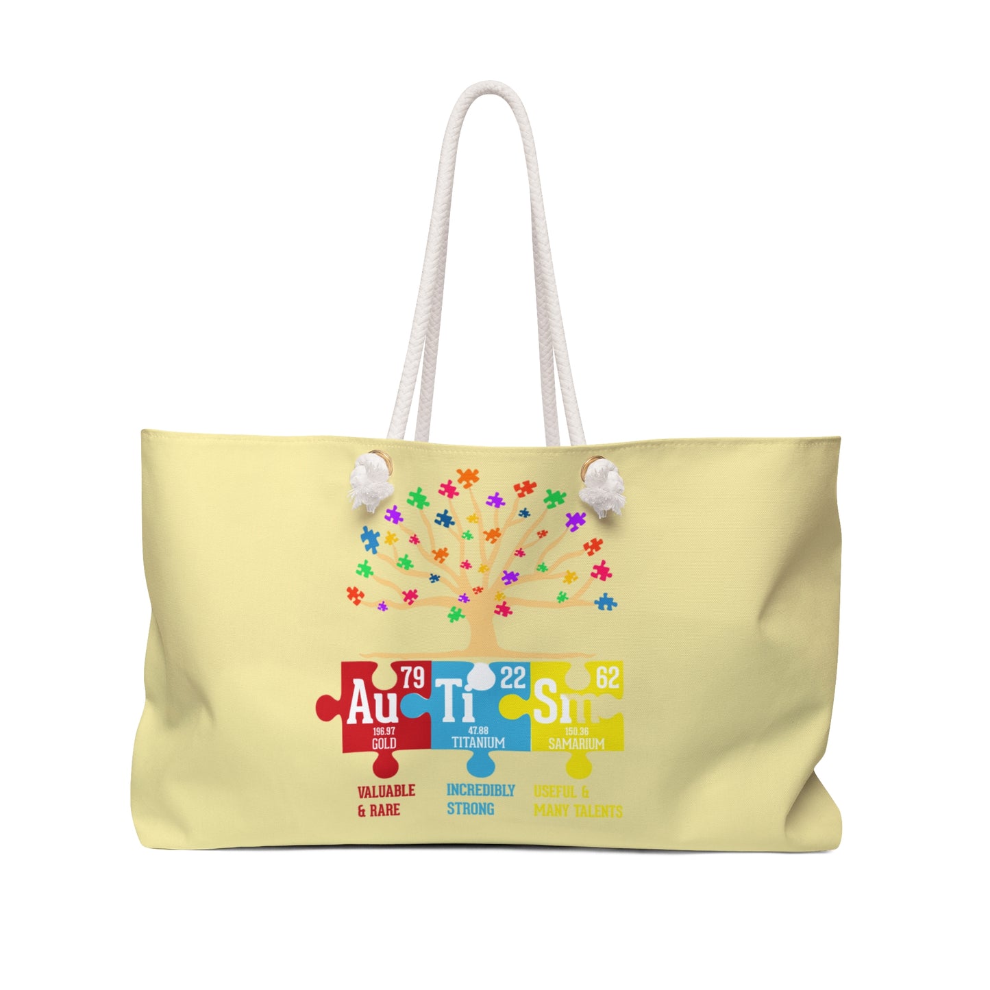 Autism Awareness Travel Tote