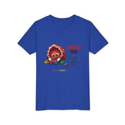 "Lines Up Toys" Stimming Geode -Autism Self Sensory Regulation Youth Tee