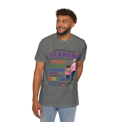 Grandma Autism Support T-Shirt – 'Some People Call Me Grandma' Advocate Tee - Geo Rocks The 'Tism