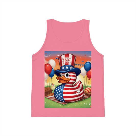 America's Quackiest Birthday Tank Top – USA 250th Anniversary Tee - Geo Rocks The 'Tism
