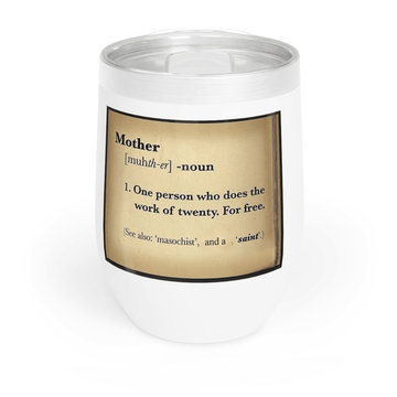 Autism mom tumbler ASD coffee gift stainless steel white - Geo Rocks The Tism