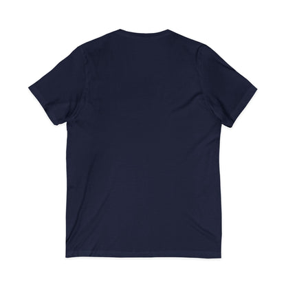 AU=MOM Advocate for Life V-Neck Tee — Autism Mom Support Shirt - Geo Rocks The 'Tism