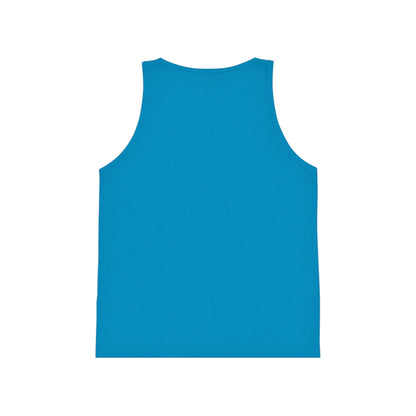 Autism Awareness Kids Tank Top — "Autism: Accept • Understand • Love" Rainbow Puzzle Design - Geo Rocks The 'Tism