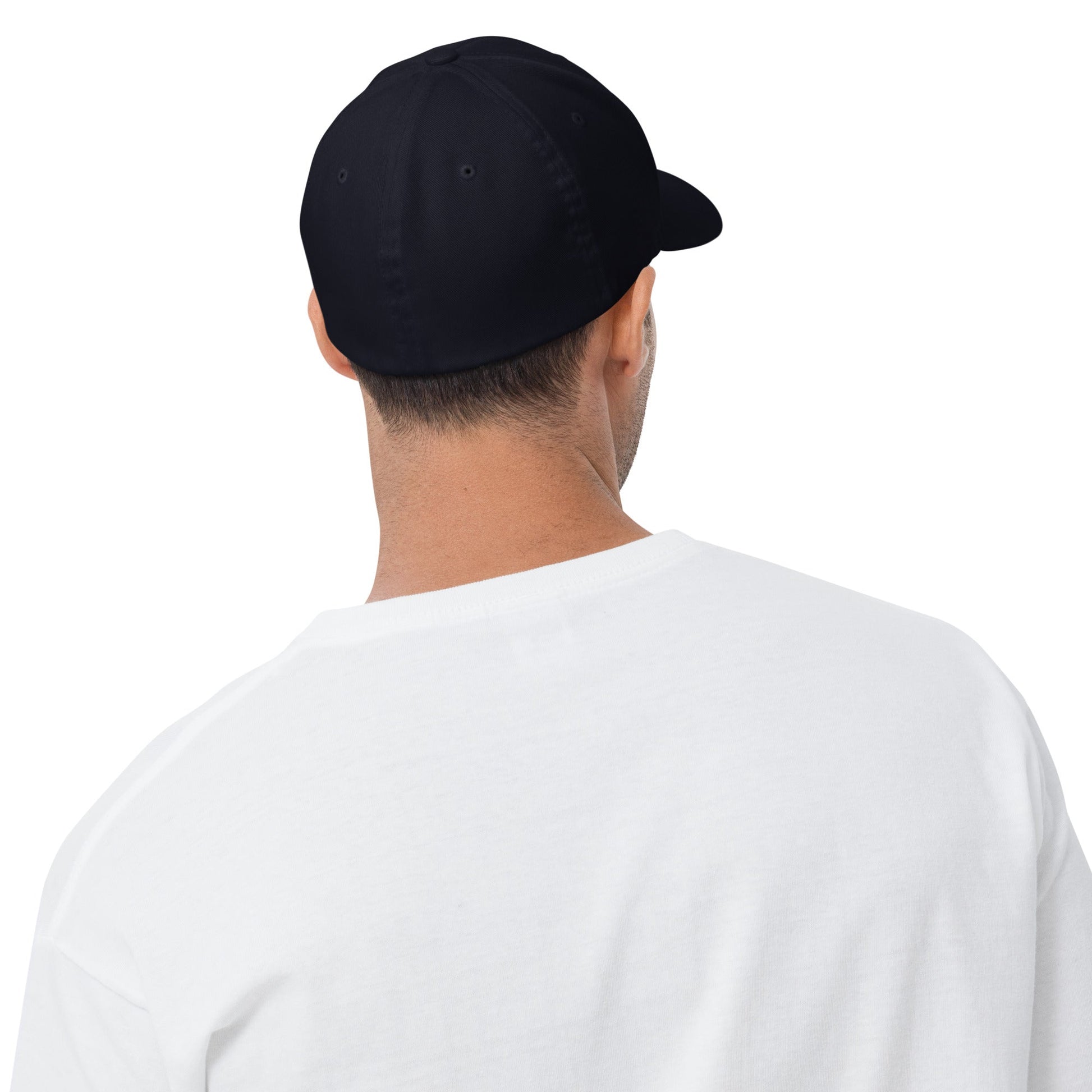Neurodiversity pride rainbow hat in black