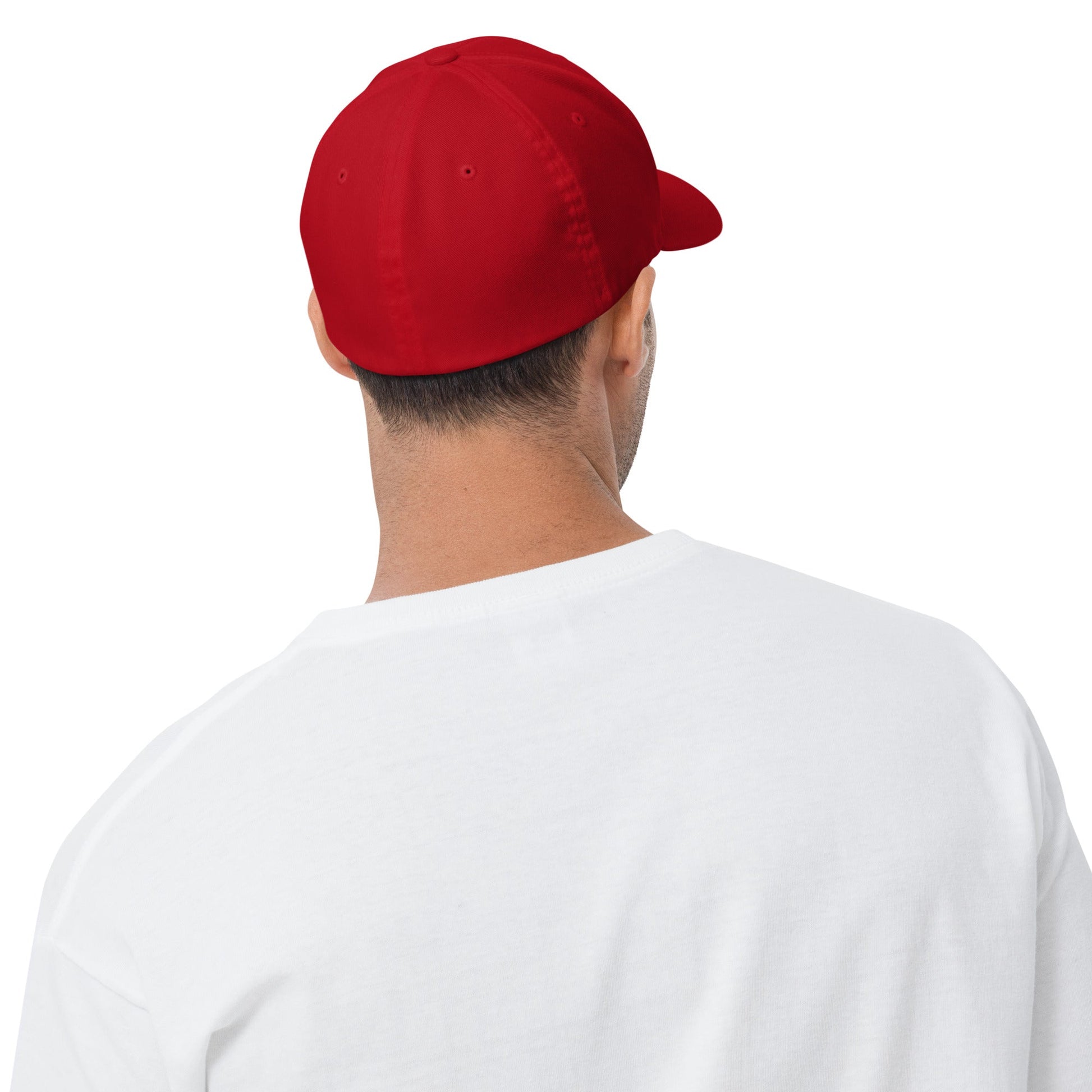 Rainbow autism pride cap in red - Geo Rocks The Tism