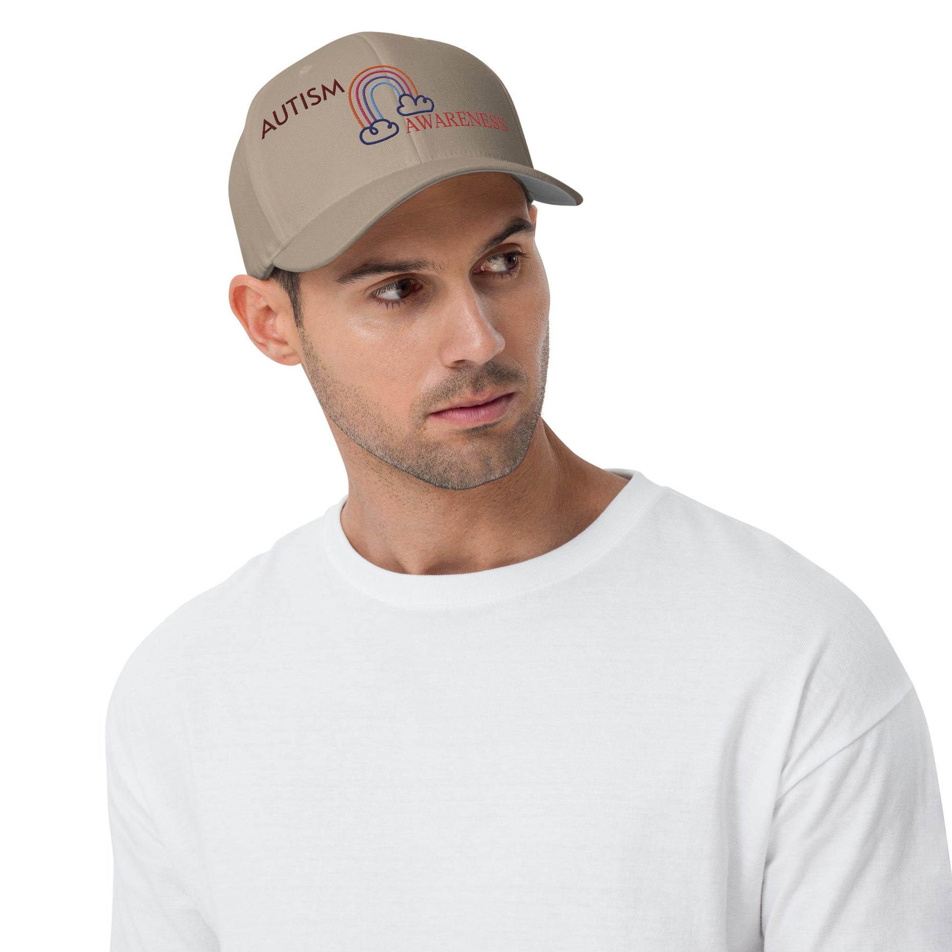 Autism Awareness Rainbow Unisex Cap -Wear Your Pride - Geo Rocks The 'Tism