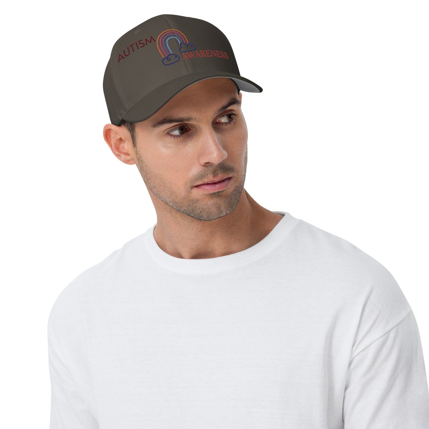 Autism Awareness Rainbow Unisex Cap -Wear Your Pride - Geo Rocks The 'Tism