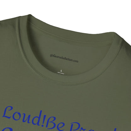 Autism Awareness T-Shirt – "Be Loud! Be Proud! Be You!" - Geo Rocks The 'Tism
