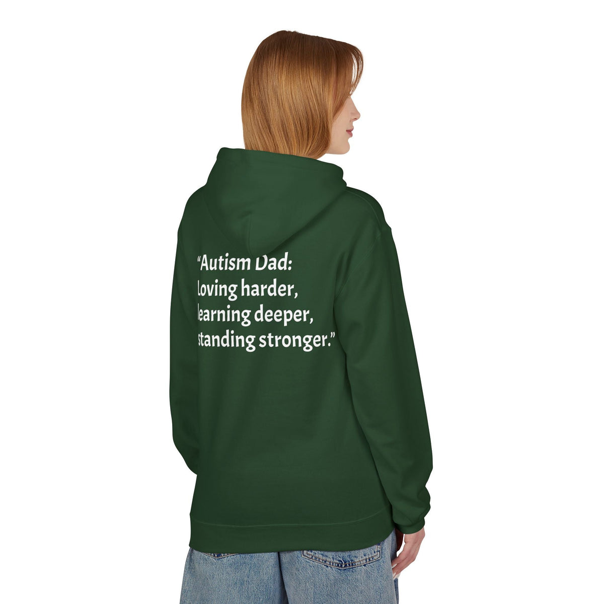 Autism Dad: Dad Mode Hoodie," Love • Listen • Advocate" - Geo Rocks The 'Tism