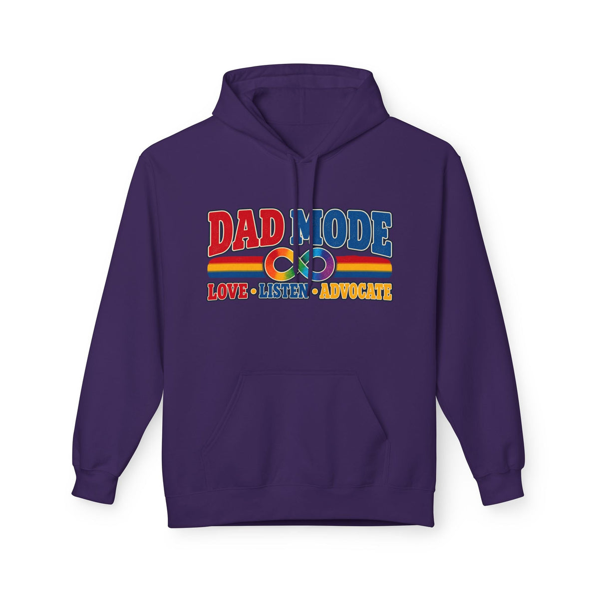 Autism Dad: Dad Mode Hoodie," Love • Listen • Advocate" - Geo Rocks The 'Tism