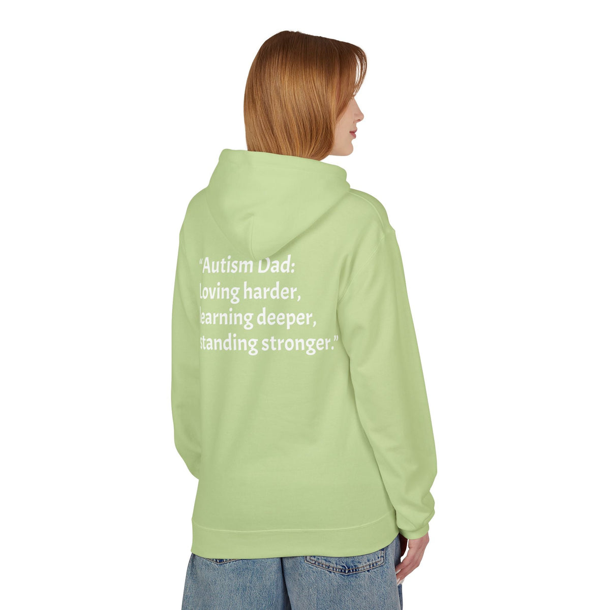 Autism Dad: Dad Mode Hoodie," Love • Listen • Advocate" - Geo Rocks The 'Tism