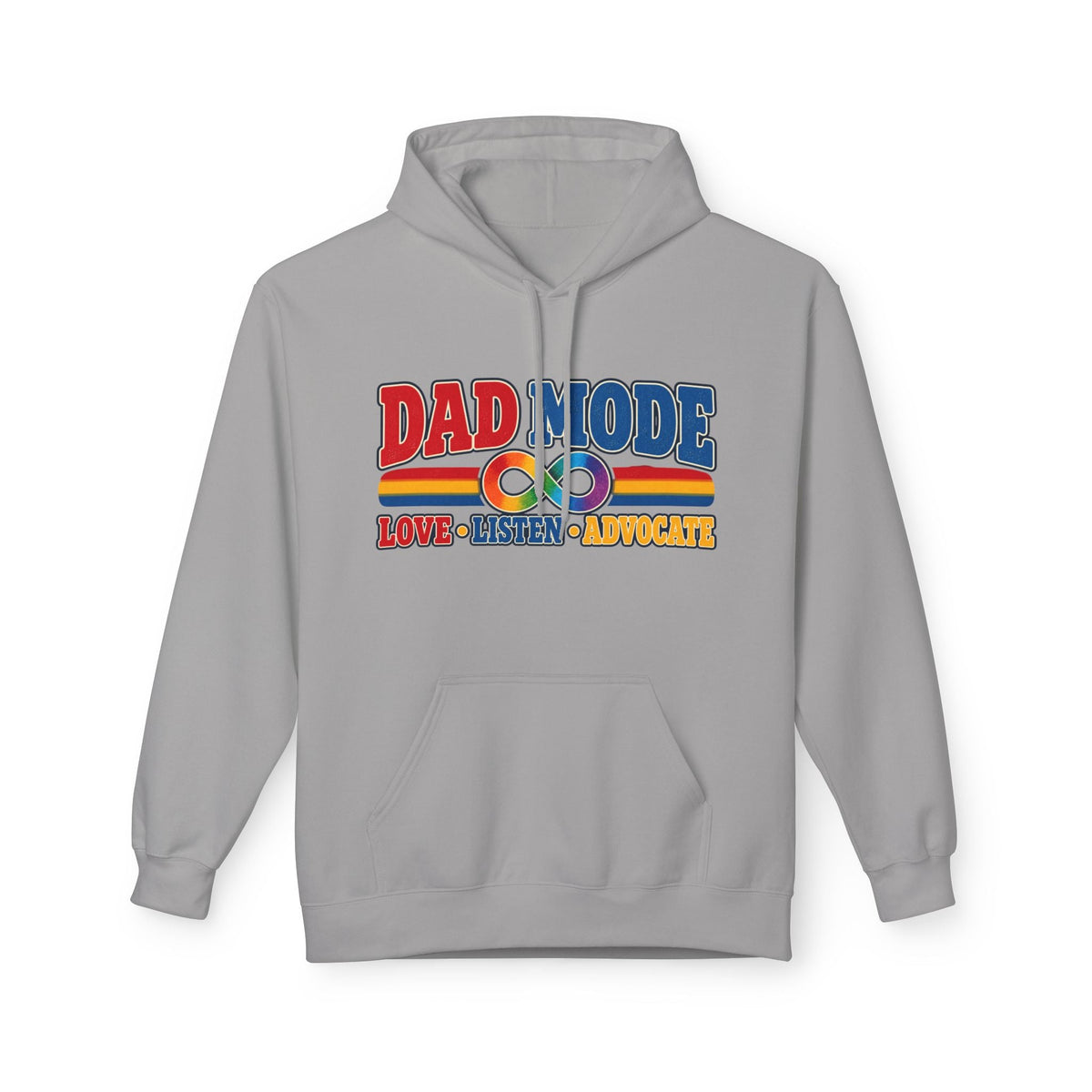 Autism Dad: Dad Mode Hoodie," Love • Listen • Advocate" - Geo Rocks The 'Tism