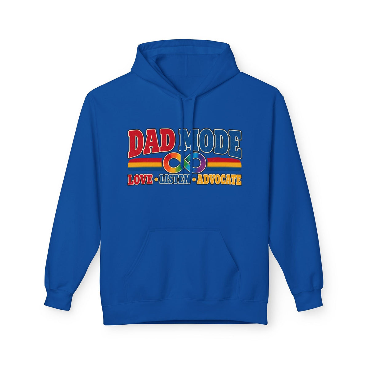 Autism Dad: Dad Mode Hoodie," Love • Listen • Advocate" - Geo Rocks The 'Tism
