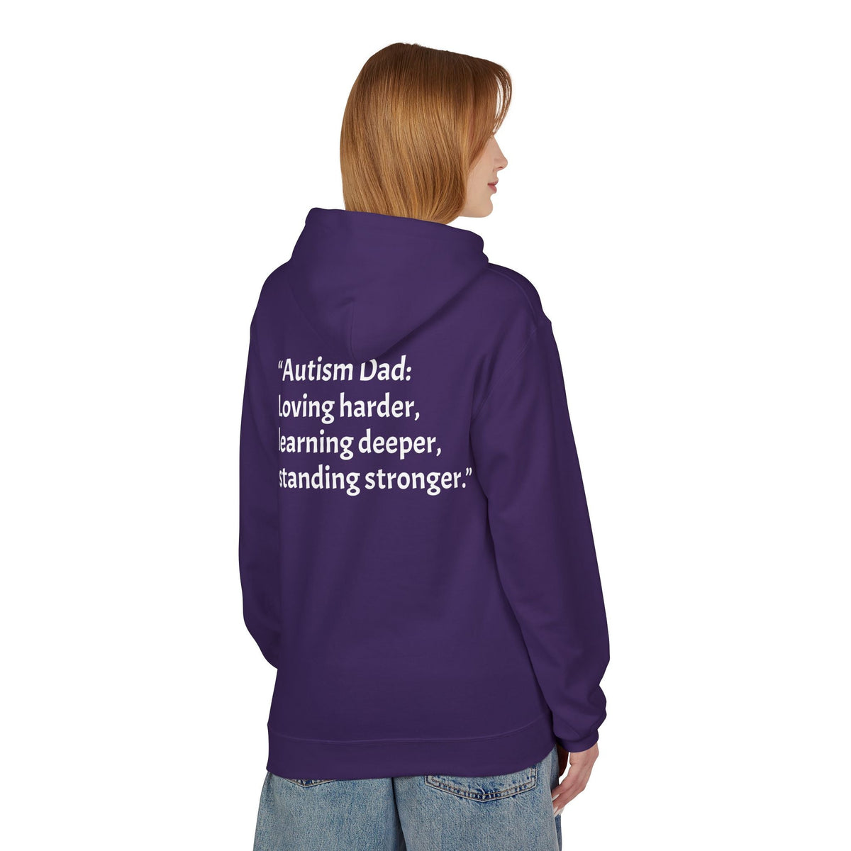 Autism Dad: Dad Mode Hoodie," Love • Listen • Advocate" - Geo Rocks The 'Tism