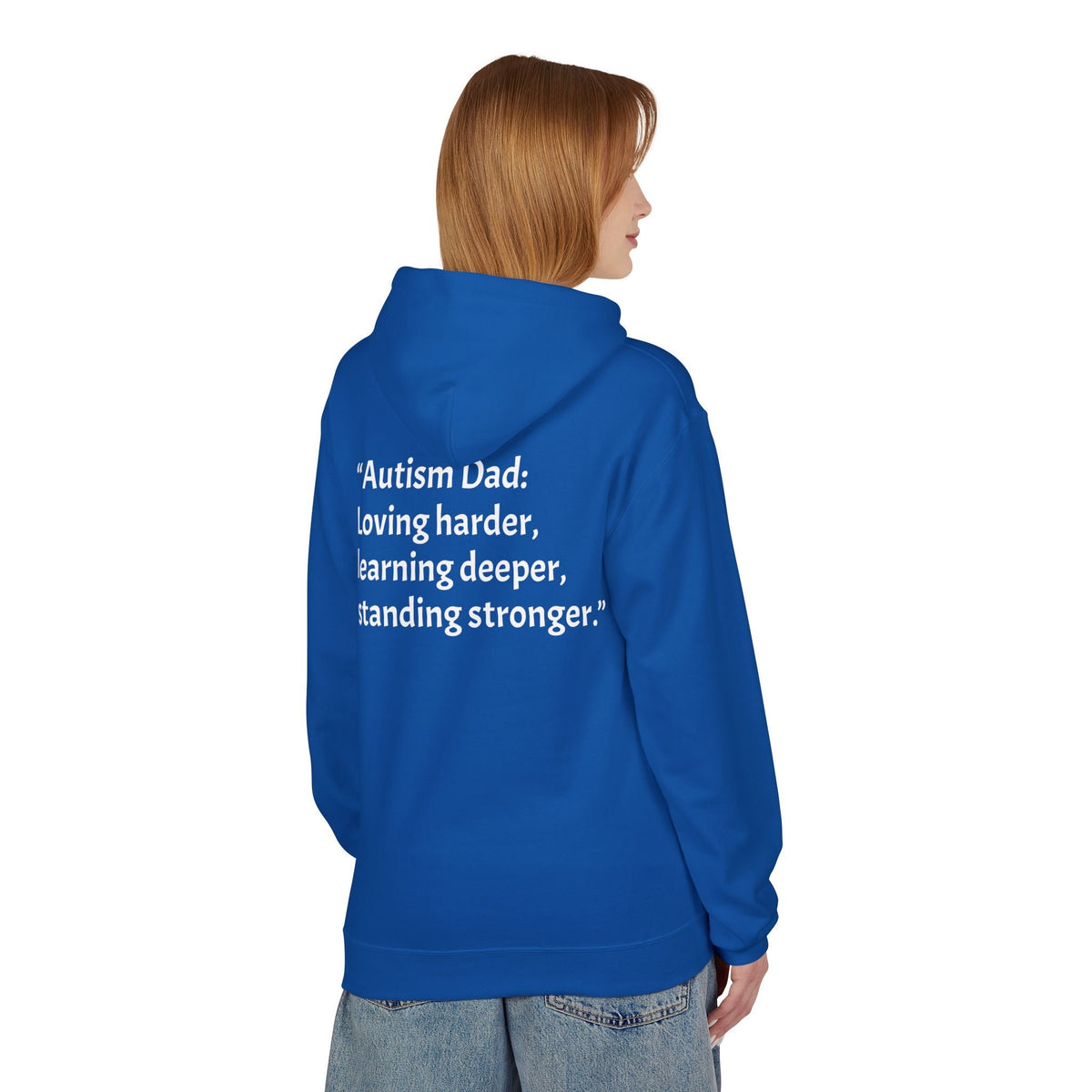 Autism Dad: Dad Mode Hoodie," Love • Listen • Advocate" - Geo Rocks The 'Tism