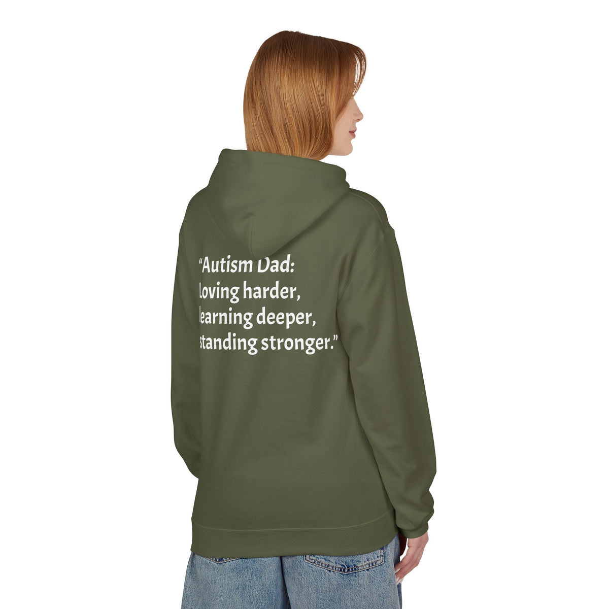 Autism Dad: Dad Mode Hoodie," Love • Listen • Advocate" - Geo Rocks The 'Tism