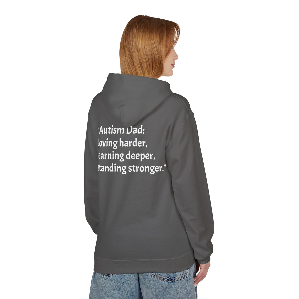 Autism Dad: Dad Mode Hoodie," Love • Listen • Advocate" - Geo Rocks The 'Tism