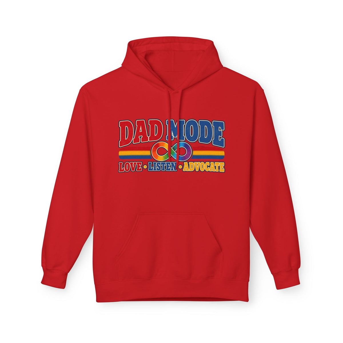Autism Dad: Dad Mode Hoodie," Love • Listen • Advocate" - Geo Rocks The 'Tism